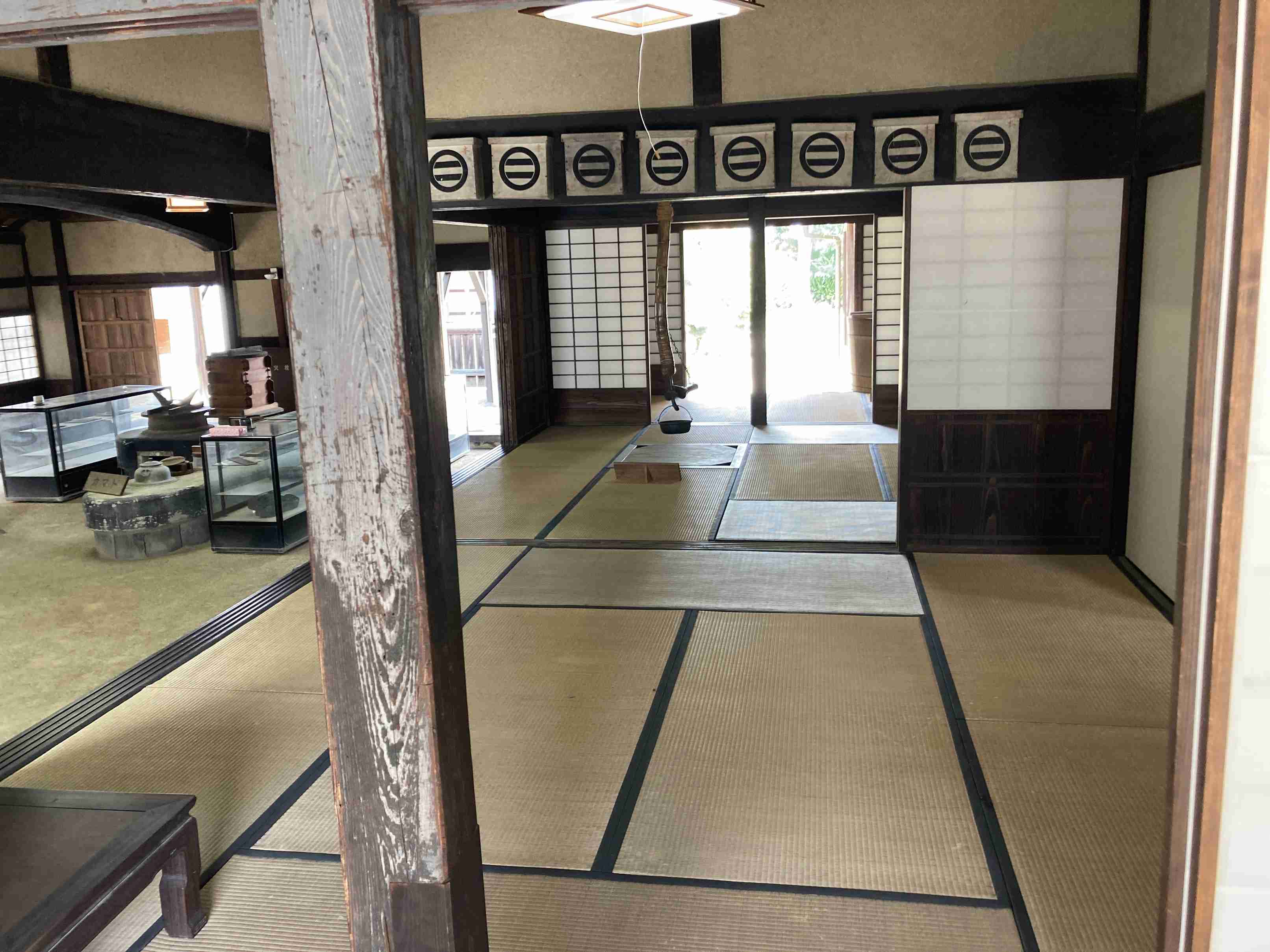 旧名手宿本陣の畳の部屋